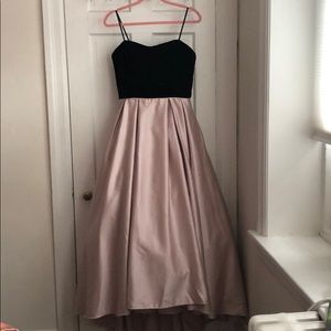 💖Beautiful dusty pink/black dress💖